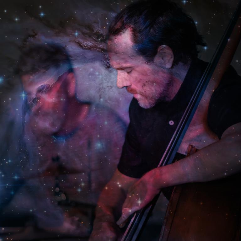 A photo of Ant Donaldson and Tom Callwood with a Nebular overlaid