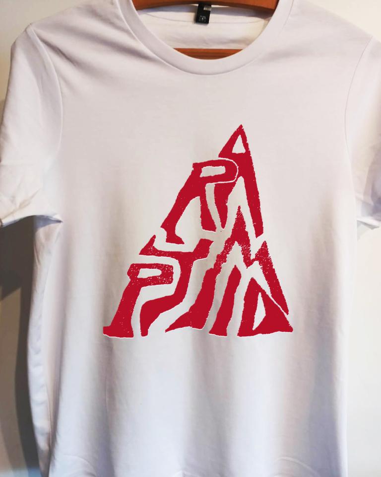White T with red image